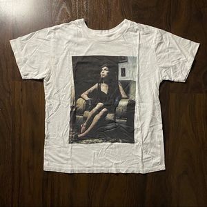 White T-shirt Amy Whinehouse